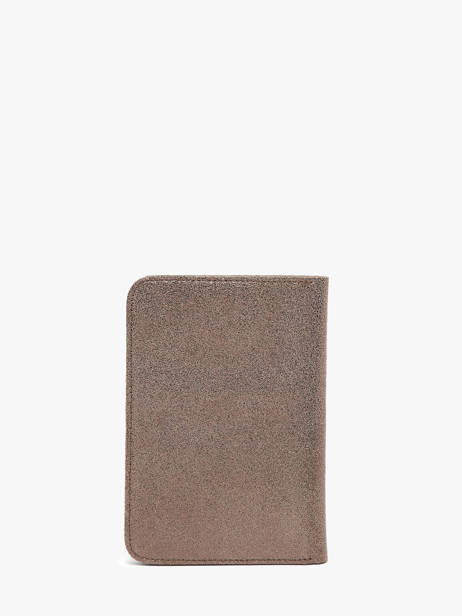 Paspoorthouder Vintage Leder Mila louise Bruin vintage 3364X ander zicht 2